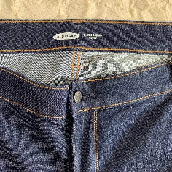 Old Navy Super Skinny Mid Rise Size 22 - Picture 3 of 8